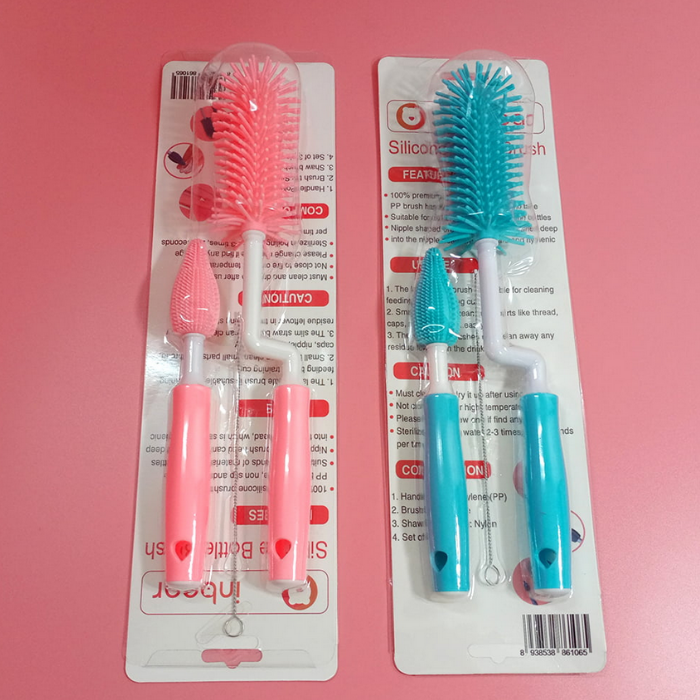 Bộ cọ bình sữa Silicon Inbear IBB-1100